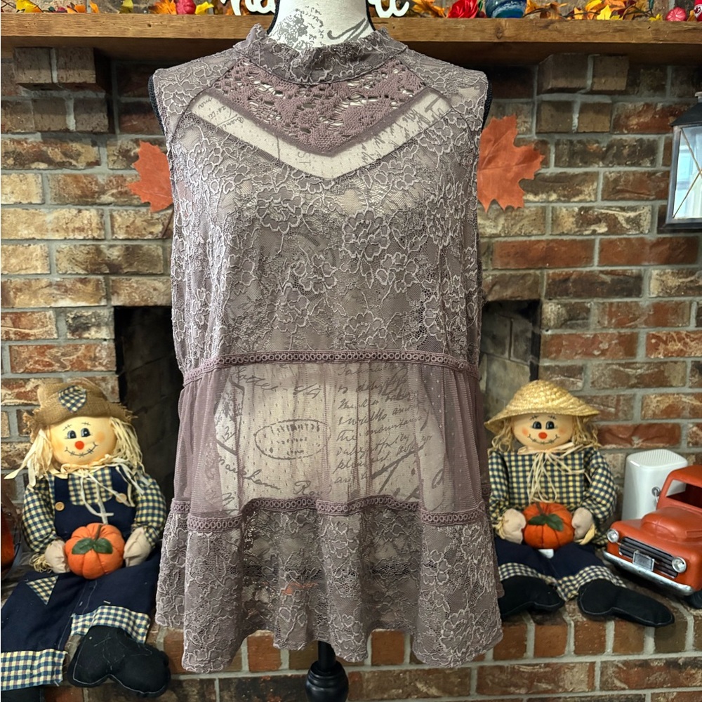 Maurices Lace Top